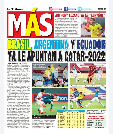 Catar 2022 Diario La Tribuna