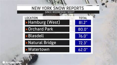 Deadly Lake Effect Snowfall Shuts Down Travel Shatters New York State S Hour Accumulation Record