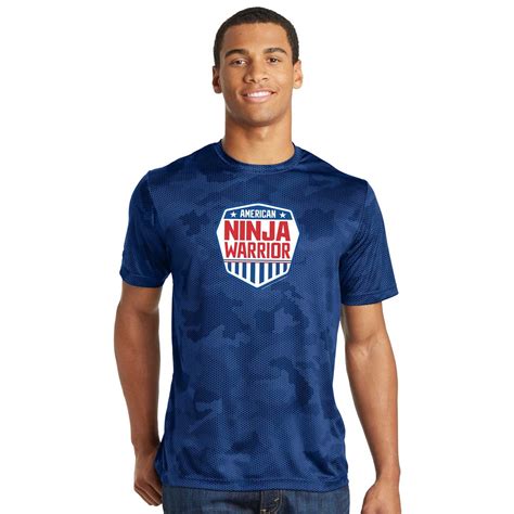 American Ninja Warrior Camo Dri Fit T Shirt Nbc Store
