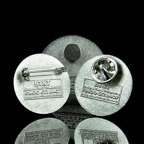 Metal Badges Bespoke Enamelled Metal Pin Badges Btandt