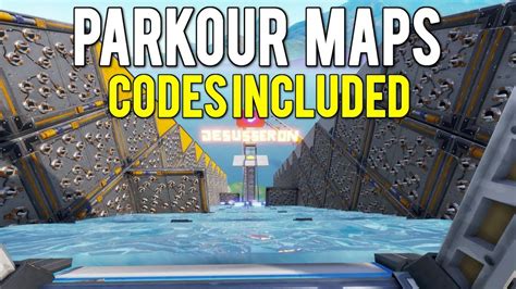 Top 5 Best Creative Parkour Obstacle Course Maps In Fortnite With