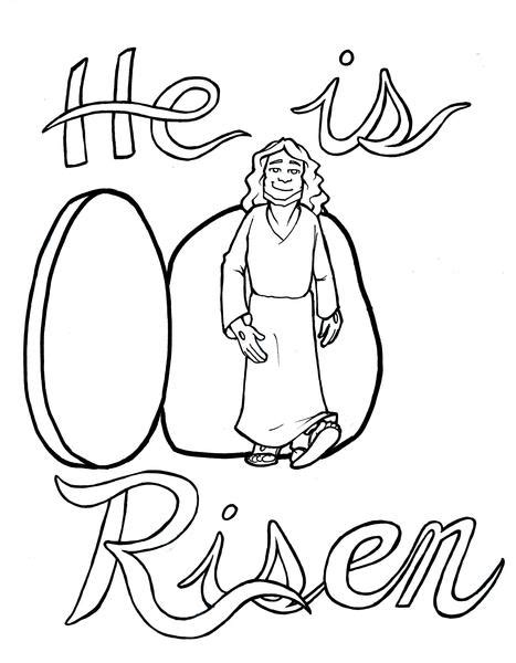 15 magic jesus is risen coloring page. Jesus Is Risen Coloring Page - Children's Ministry Deals