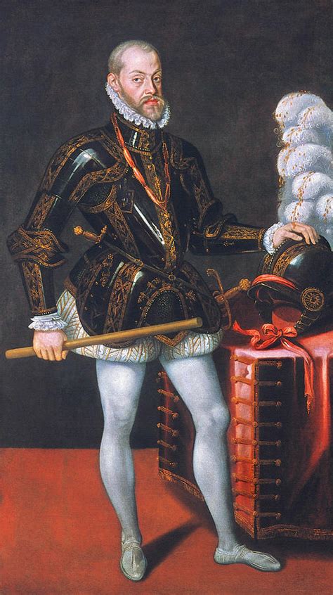 Philip Ii Of Spain 1527 1598 Painting By Granger Fine Art America