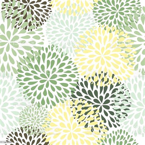 Vector Seamless Pattern Modern Floral Texture Stylish Abstract