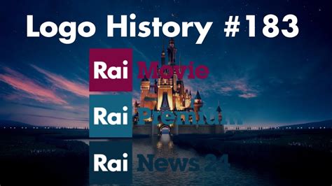 Logo History 183 Rai Movie Rai Premium And Rai News 24 Youtube