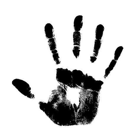 Handprint Skyrim Dark Brotherhood Black And White
