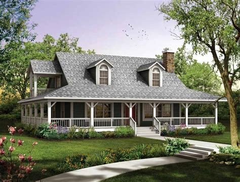 It wills double the useful floor area in which part of the house you add the second story. Amazing Farmhouse House Plans #6 Ranch House Plans With Wrap Around Porch | Smalltowndjs.com