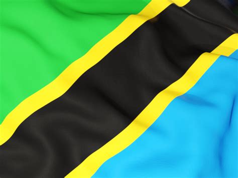 Flag Background Illustration Of Flag Of Tanzania