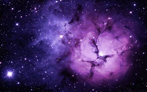 Dark Purple Galaxy Wallpapers On Wallpaperdog