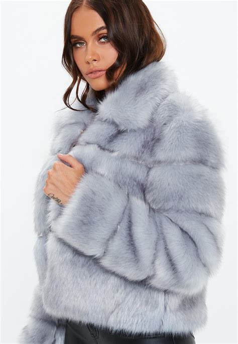 Grey Fur Jacket Grey Fur Jacket Pelt Fur Fashion Jackets Online