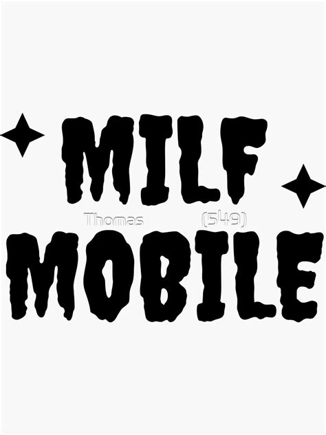 Milf Mobile Decal Car Decal Cup Decal Laptop Decal Mom Mama