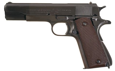 Us Army Colt Model 1911a1 Semi Automatic Pistol Rock Island Auction