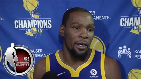 Kevin Durant Talks Lakers Being A Part Of Kobe Bryants Jersey