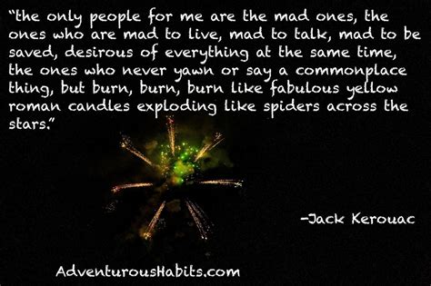 The Only People For Me Wednesday Wallpaper Jack Kerouac Quotes