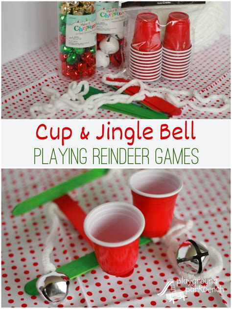 Printable christmas games for adults. Playing Holiday Games: Cup and Jingle Bell