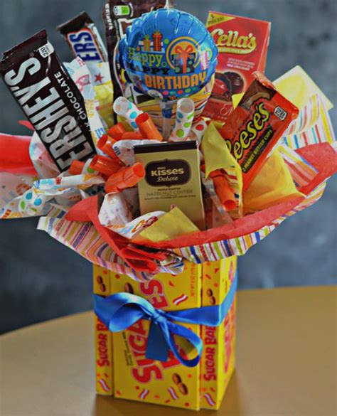 Diy Candy Bouquet Fun And Easy T Idea