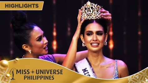 Uniquely Beautiful Queens Crowning Moment Miss Universe Philippines 2022 Youtube