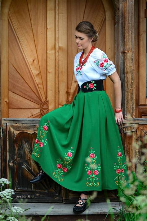 Folklore Lamus Dworski Folk Dresses Polish Traditional Costume Folk Fashion