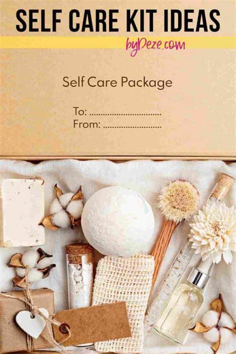 43 Easy Self Care Package Ideas For Your Wellness Kit