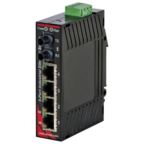 Red Lion Sixnet Sl 5es 3stl Unmanaged 5 Port Industrial Ethernet Switch