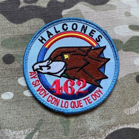 Spain Patch Air Force Ala 46 Wing 462 Squadron Fa 18 Hornet