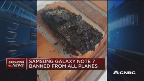 Samsung Galaxy Note 7 Banned From All Planes