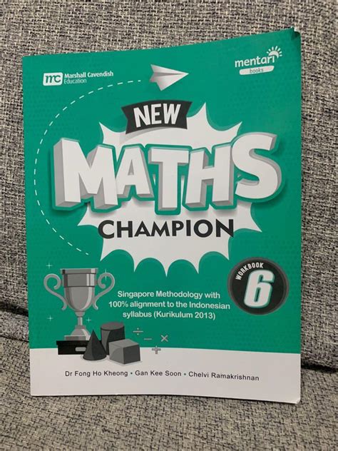 buku new maths math champion marshall cavendish education mentari books