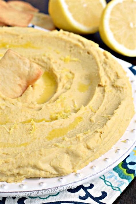 Creamy Lemon Hummus Is A Fresh Snack Alternative To Heavy Dips One