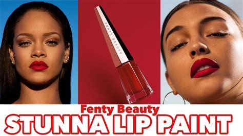 Fenty Beauty Stunna Lip Paint Youtube