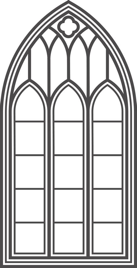 Gothic Church Window Architecture Arch With Glass Old Castle And