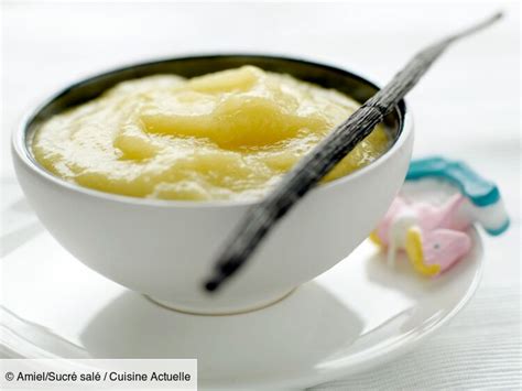 Compote pomme vanille facile découvrez les recettes de Cuisine Actuelle