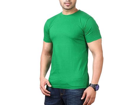 Green Plain Round Neck T Shirt Price In Pakistan M015022 2022