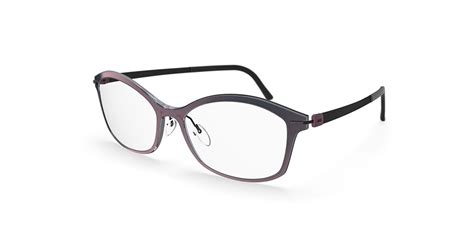 silhouette infinity view 1595 9040 eyeglasses in smoky amethyst smartbuyglasses usa