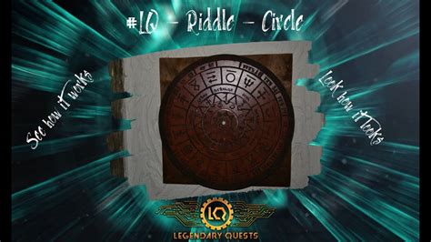 Lq Riddle Circle For Escape Room See How It Works Escaperoom
