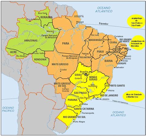Quais São Os Paralelos Importantes Que Atravessam O Território Brasileiro