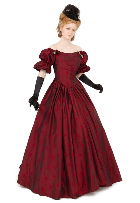 Victorian Silk Ball Gown Recollections