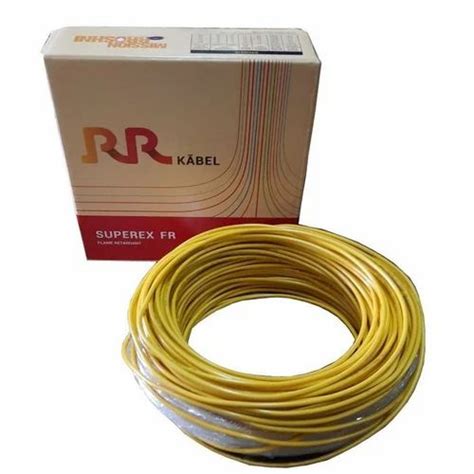 Rr Kabel Yellow Superex Fr House Wire Wire Size 25 Sqmm At Rs 2690