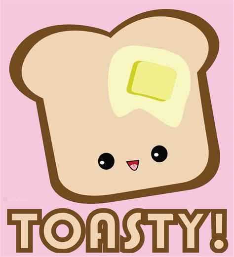 Kawaii Toasty Toast By Rooshoo On Deviantart