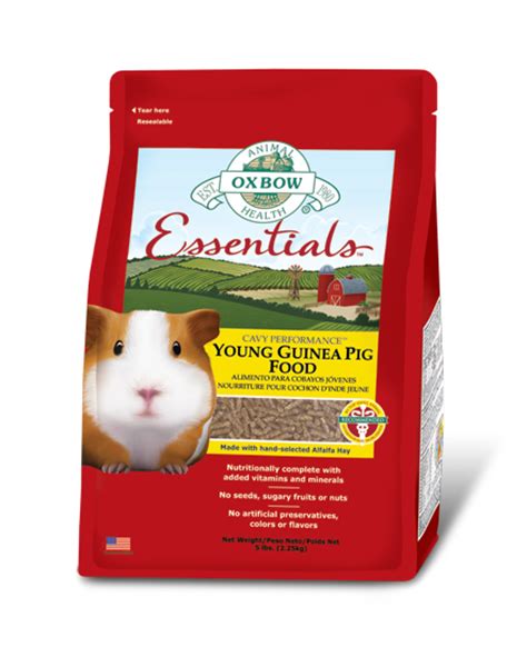 Science selective naturals forest sticks with blackberry & chamomile 60g. Oxbow Animal Health | Essentials - Young Guinea Pig Food