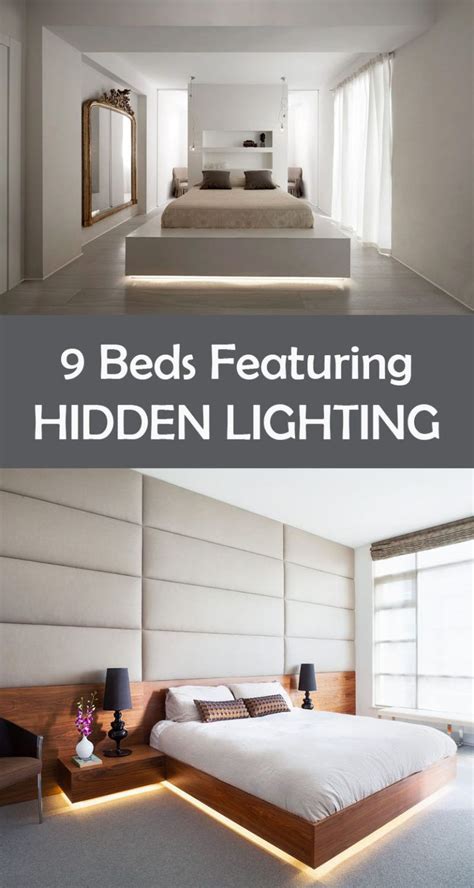 9 Bedrooms With Beds That Feature Hidden Lighting Ceiling Plan Ceiling