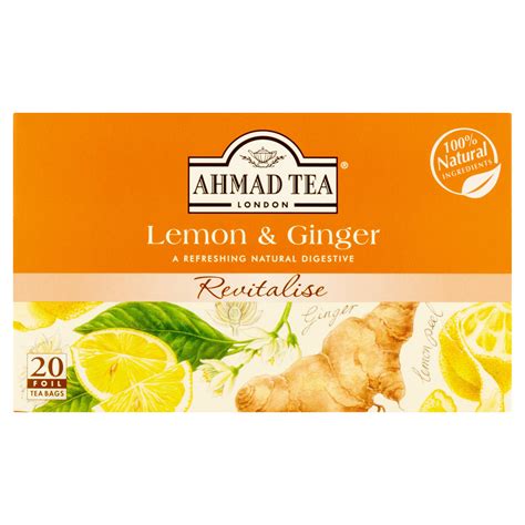 Ahmad Tea Herbal Lemon And Ginger