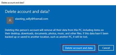 As said earlier, all data present in that account will be deleted along with your microsoft account from your windows 10 pc. 2 Options to Delete/Remove Microsoft Account from Windows ...