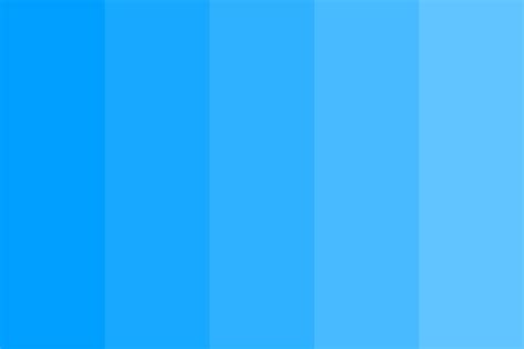 Sky Blue Fade Color Palette Blue Color Schemes Fade Color Blue