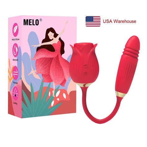 Usa Warehouse Fast Shipping Rose Vibrator Vagina Stimulate 12 Modes