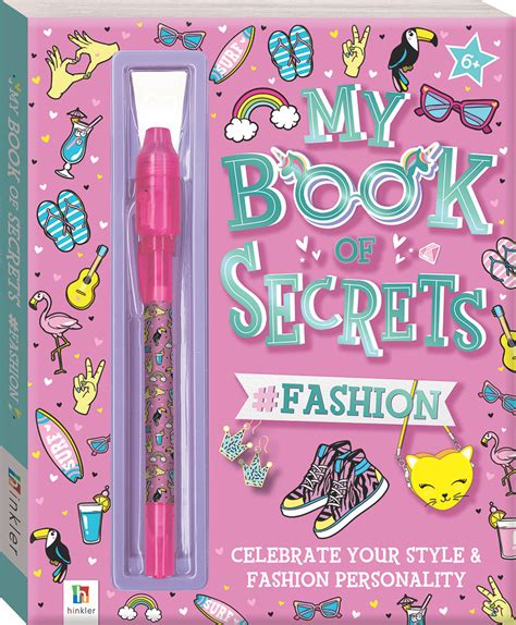My Book Of Secrets Fashion Novelty Colour Activity