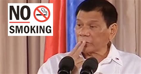 Prrd To Sign Eo On Nationwide Smoking Ban — Pinoy Thaiyo