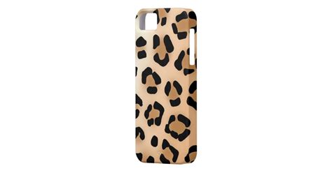 Leopard Print Iphone 5 Iphone Se55s Case Zazzle