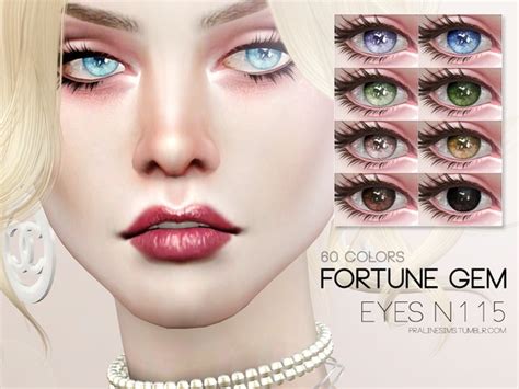 Fortune Gem Eyes 115 By Pralinesims At Tsr Sims 4 Updates