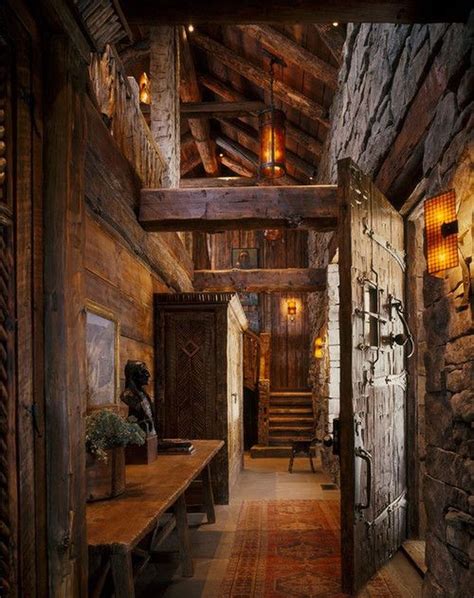 44 Popular Rustic Home Design Ideas With Wooden Accent Rustic Home