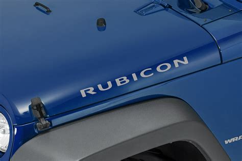 Mopar® Rubicon Hood Decal For 07 17 Jeep® Wrangler And Wrangler